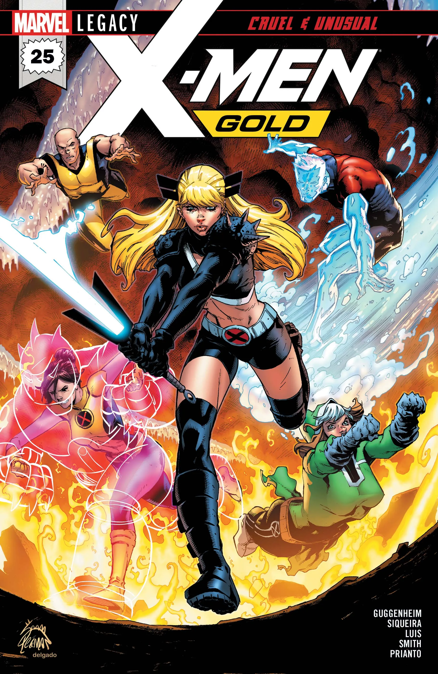 Couverture de X-Men: Gold (2017) #25