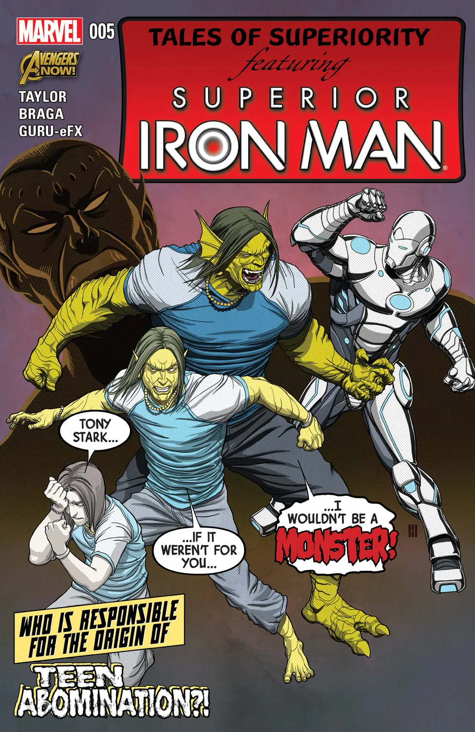 Couverture de Superior Iron-Man (2014) #5