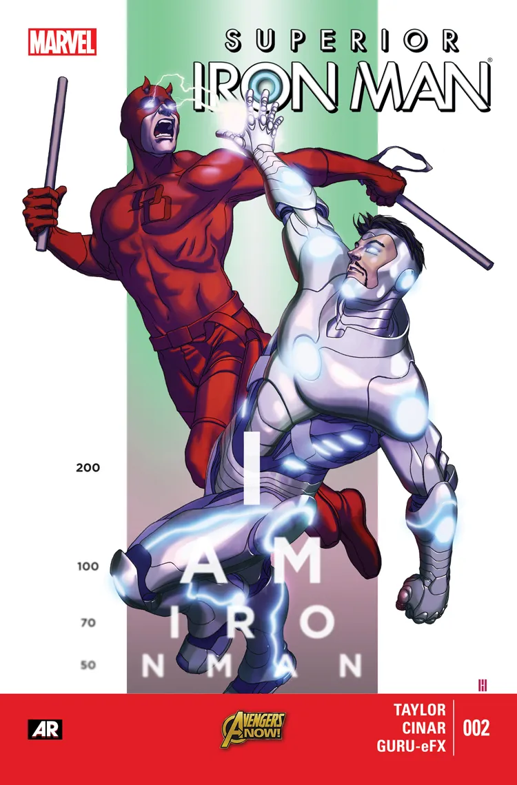 Couverture de Superior Iron-Man (2014) #2