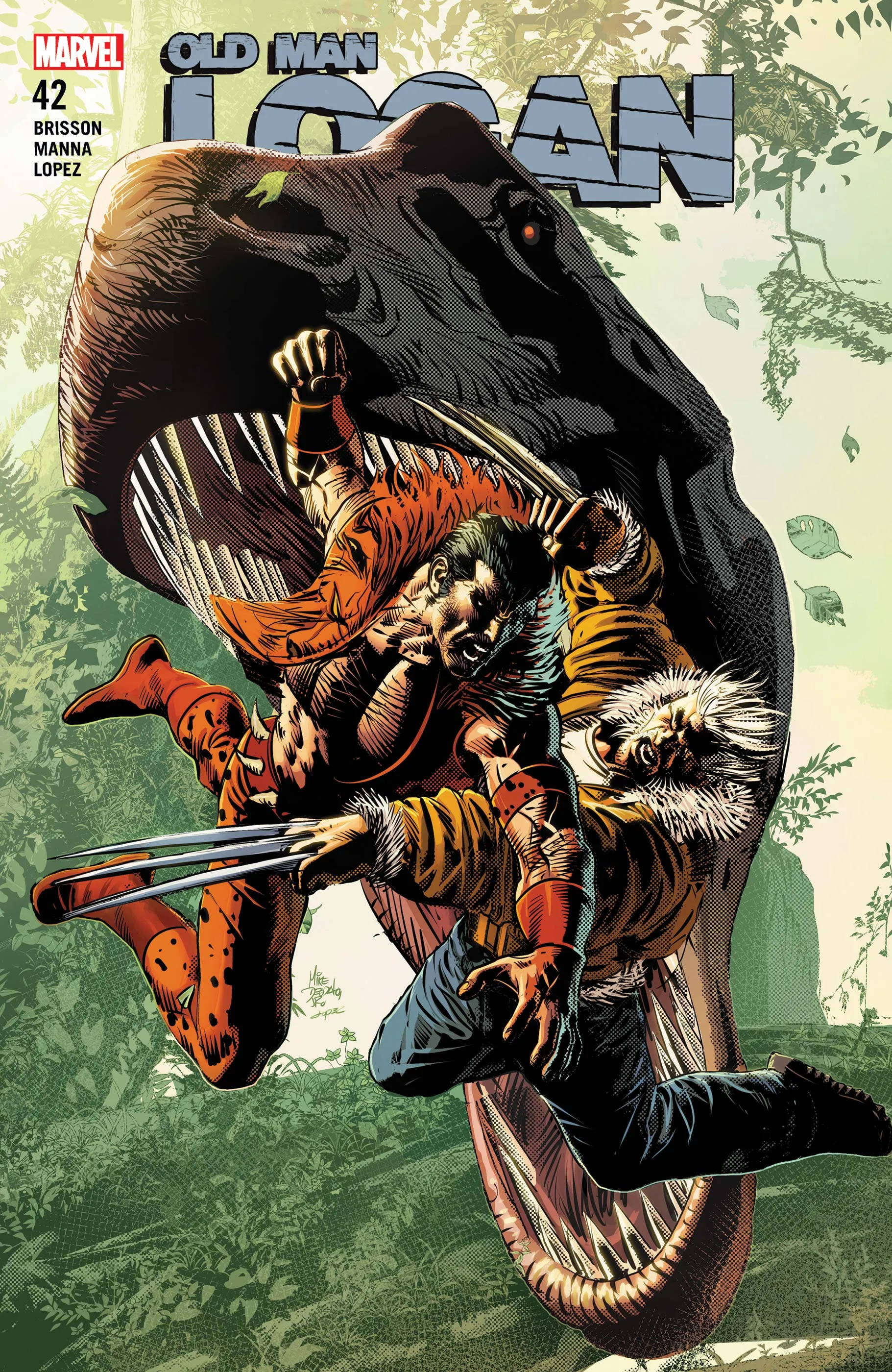 Couverture de Old Man Logan (2016) #42