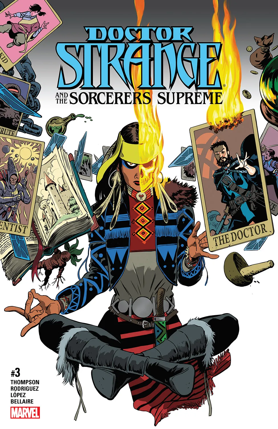 Couverture de Doctor Strange and the Sorcerers Supreme (2016) #3