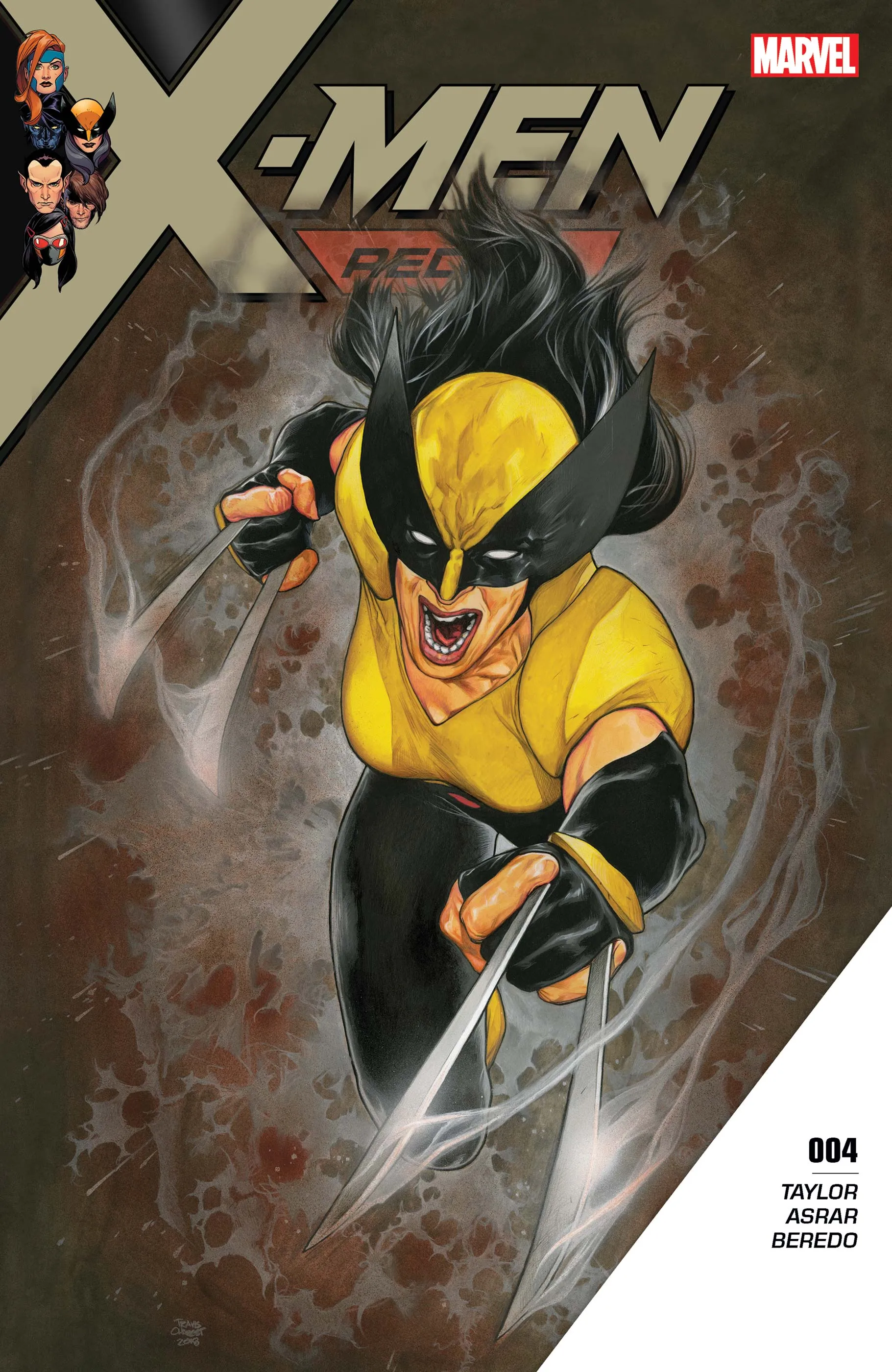 Couverture de X-Men: Red (2018) #4