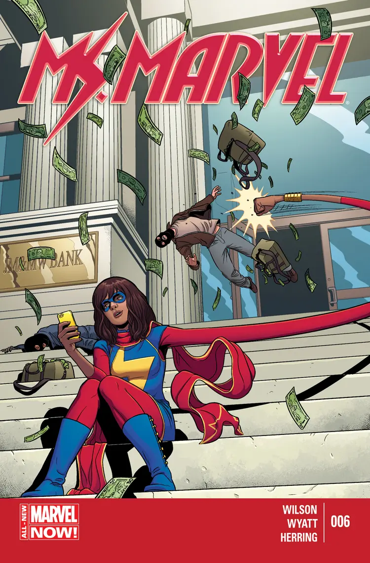 Couverture de Ms. Marvel (2014) #6