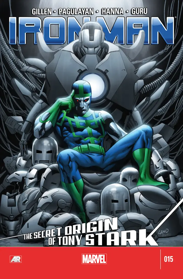Couverture de Iron Man (2012) #15