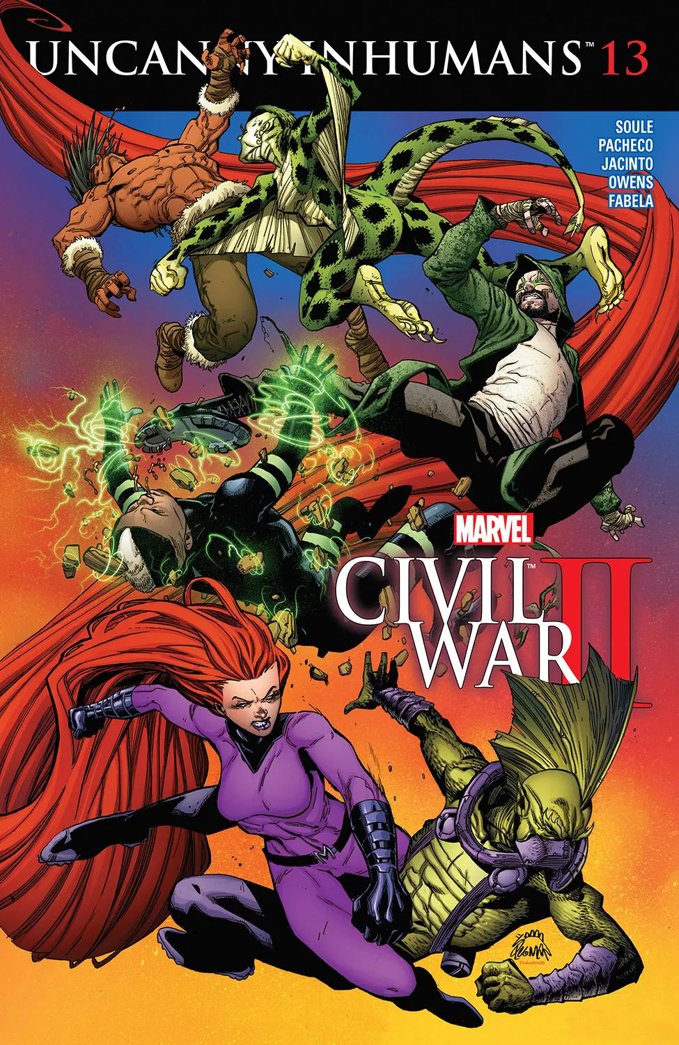Couverture de Uncanny Inhumans (2015) #13