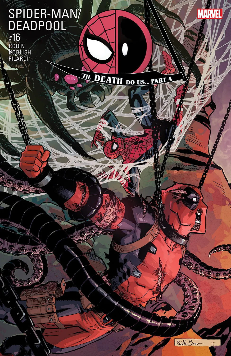 Couverture de Spider-Man/Deadpool (2016) #16