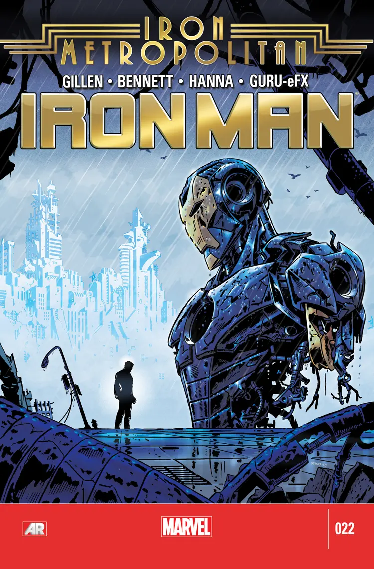 Couverture de Iron Man (2012) #22