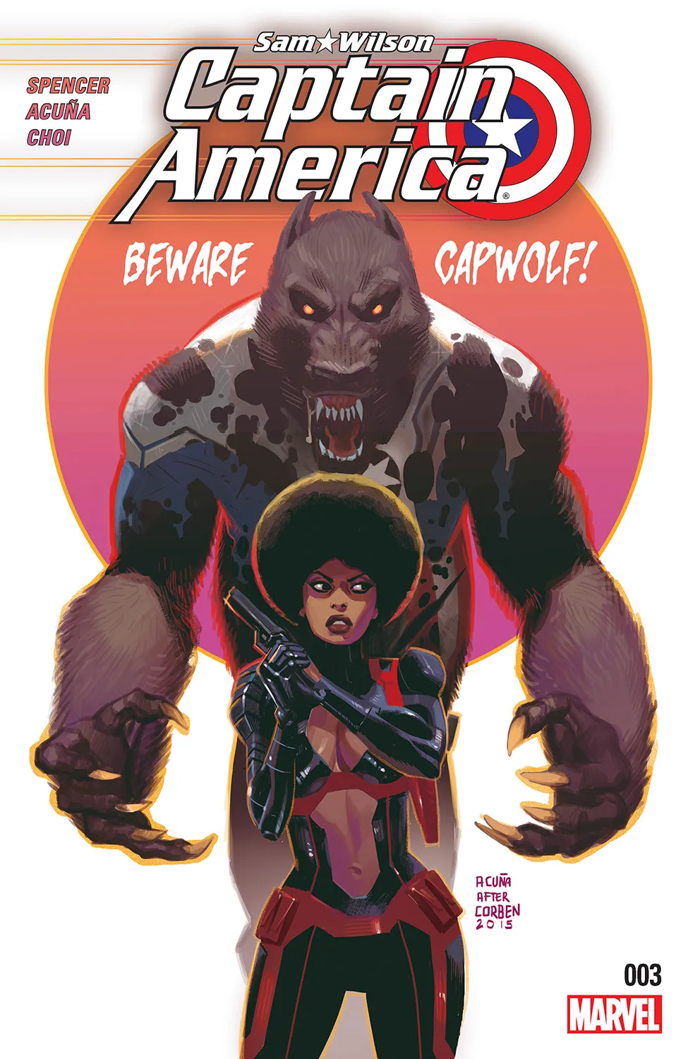 Couverture de Captain America: Sam Wilson (2015) #3