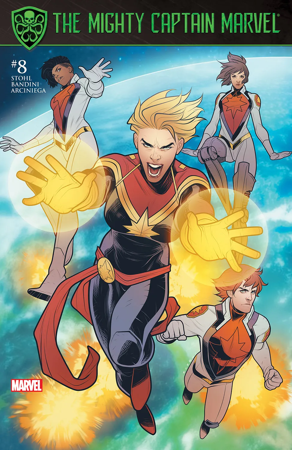 Couverture de The Mighty Captain Marvel (2017) #8