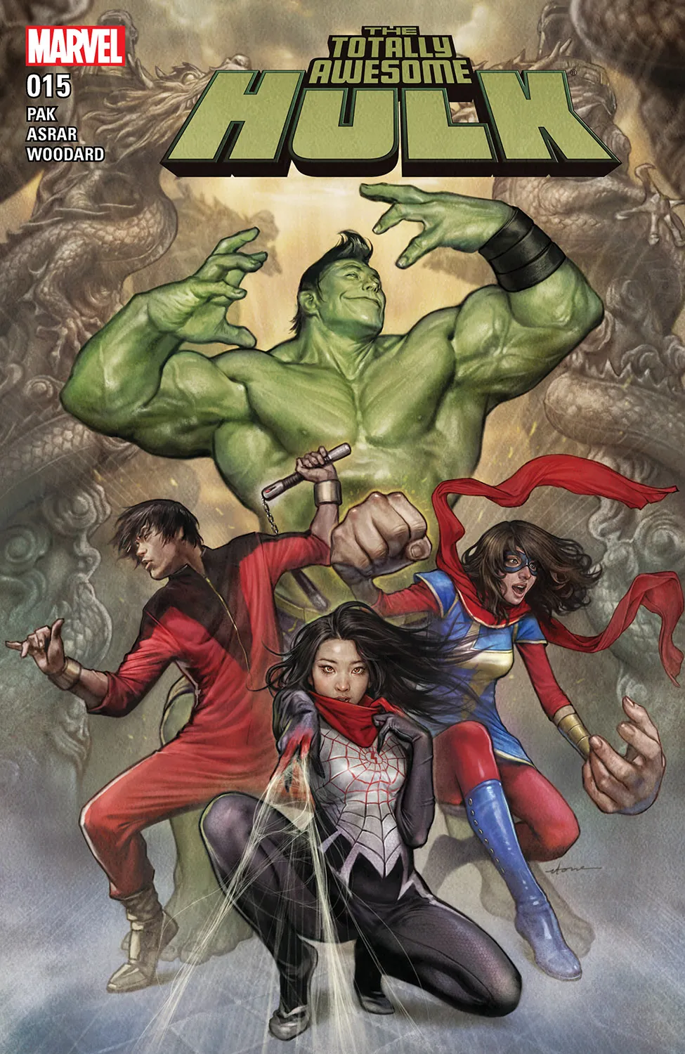 Couverture de The Totally Awesome Hulk (2015) #15