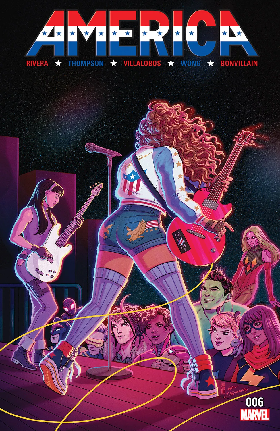 Couverture de America (2017) #6