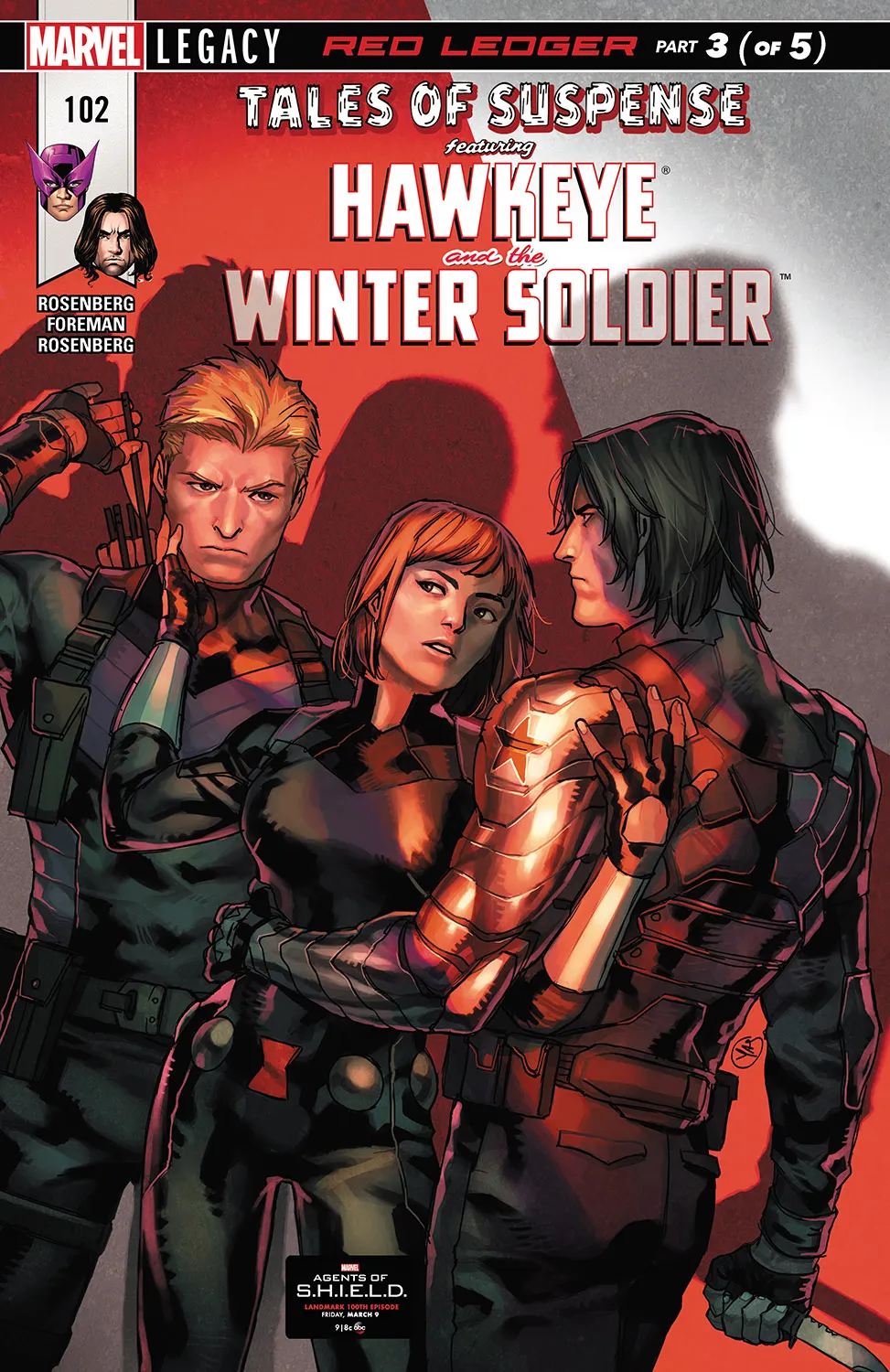 Couverture de Tales of Suspense (2017) #102