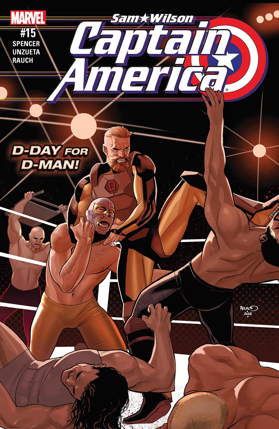 Couverture de Captain America: Sam Wilson (2015) #15
