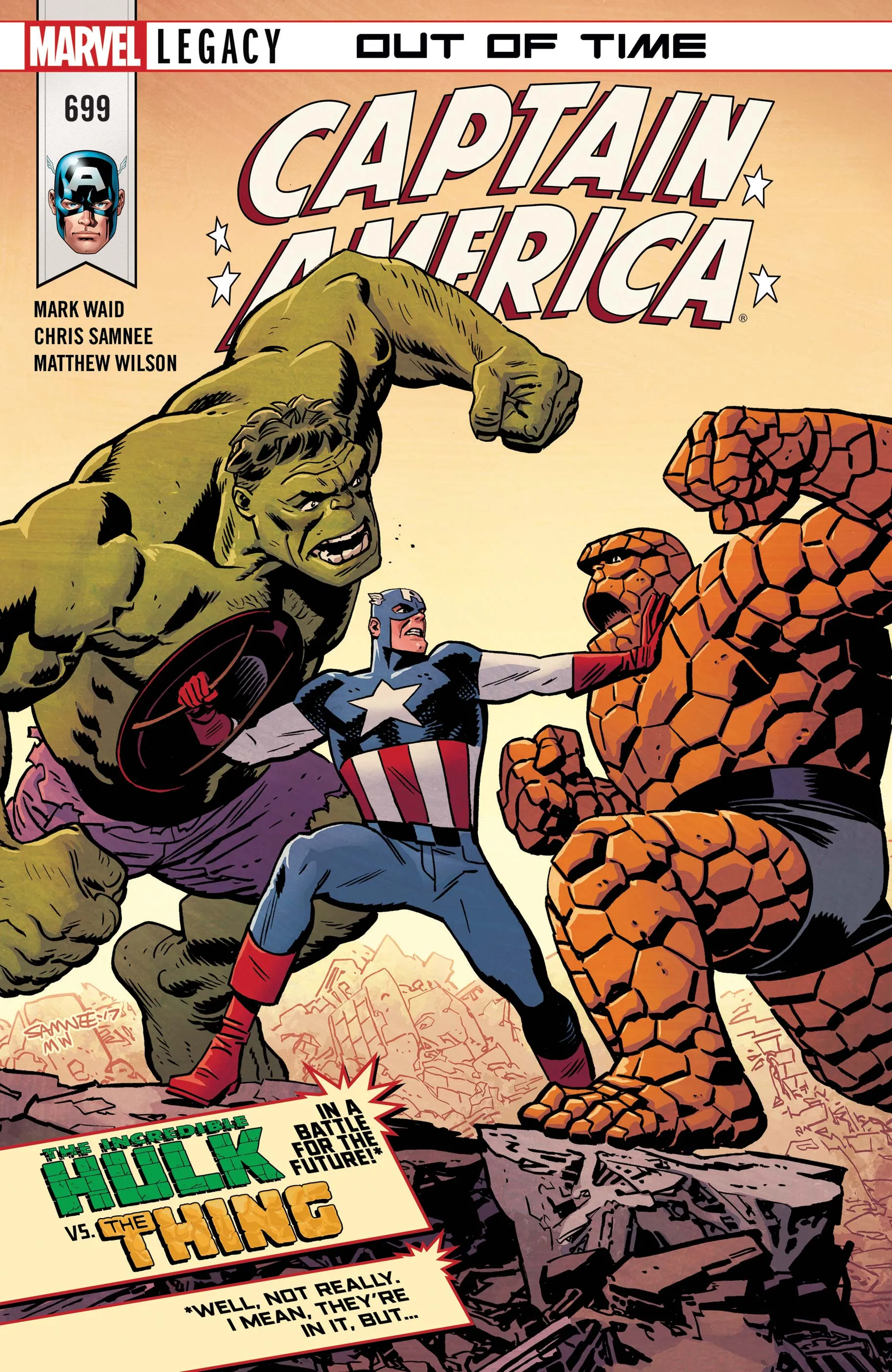 Couverture de Captain America (2017) #699