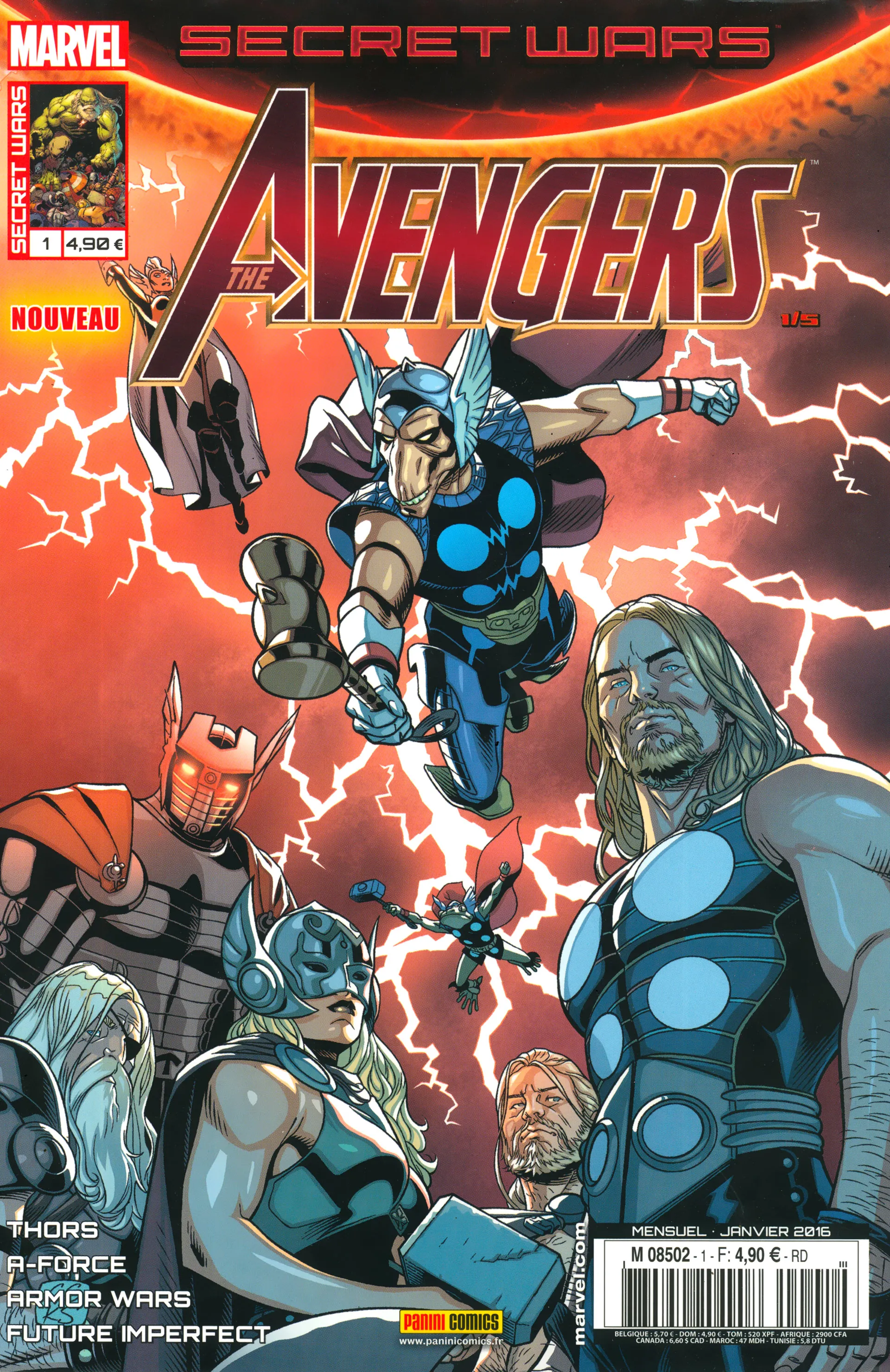 Secret Wars : Avengers n°1