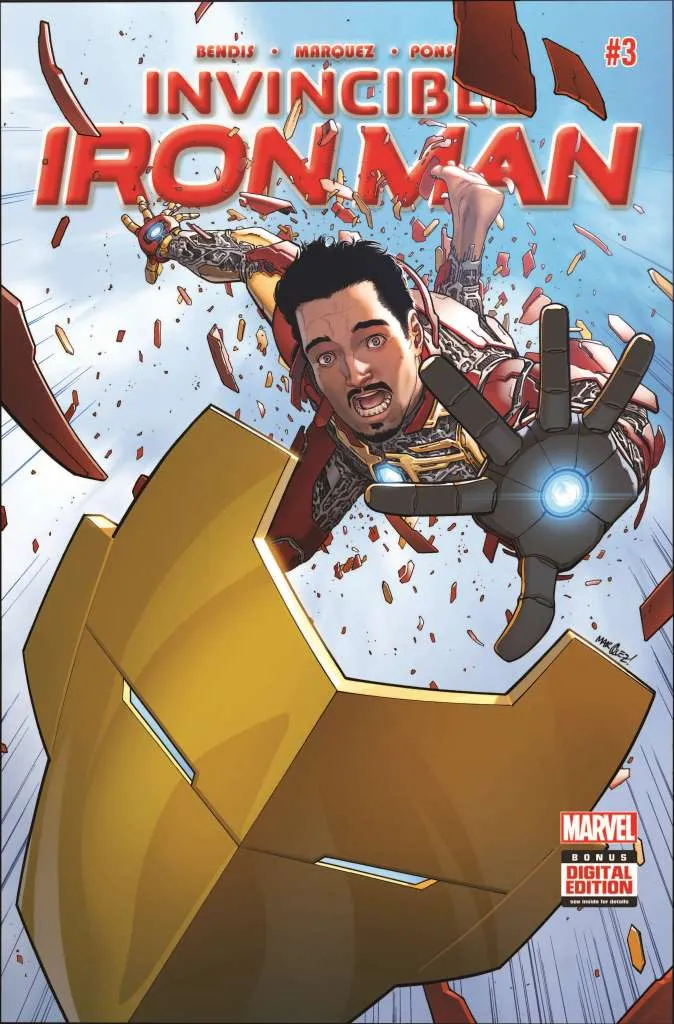 Couverture de Invincible Iron Man (2015) #3