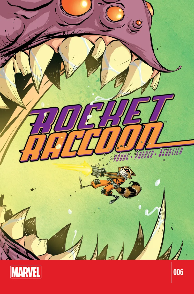 Couverture de Rocket Raccoon (2014) #6