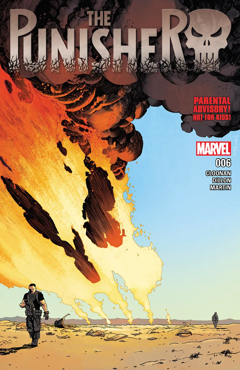 Couverture de The Punisher (2016) #6