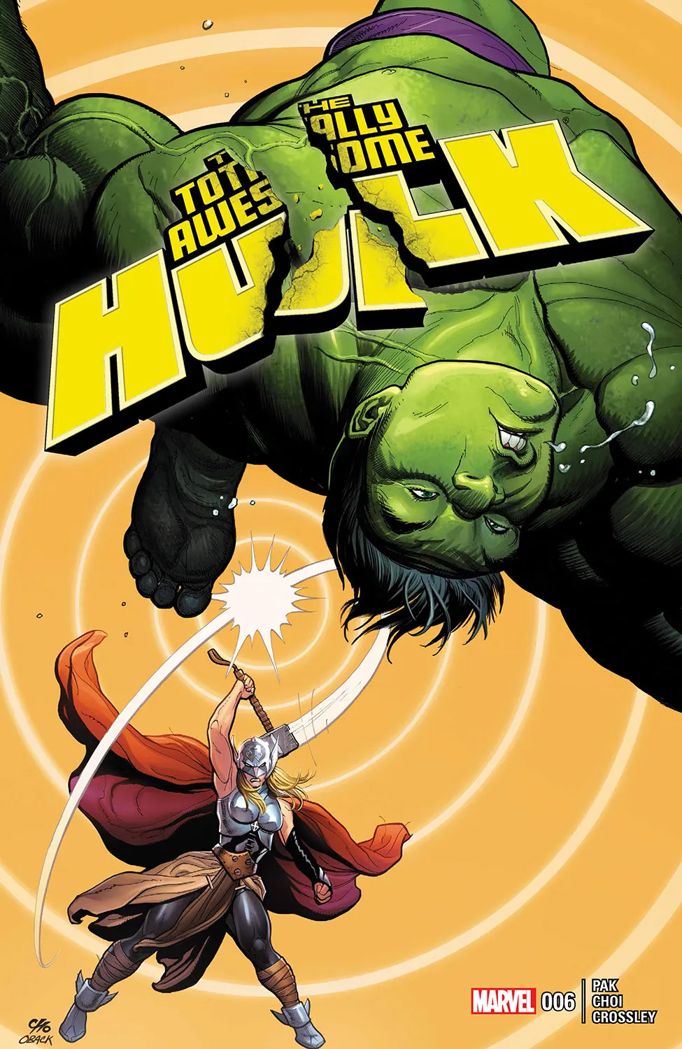 Couverture de The Totally Awesome Hulk (2015) #6