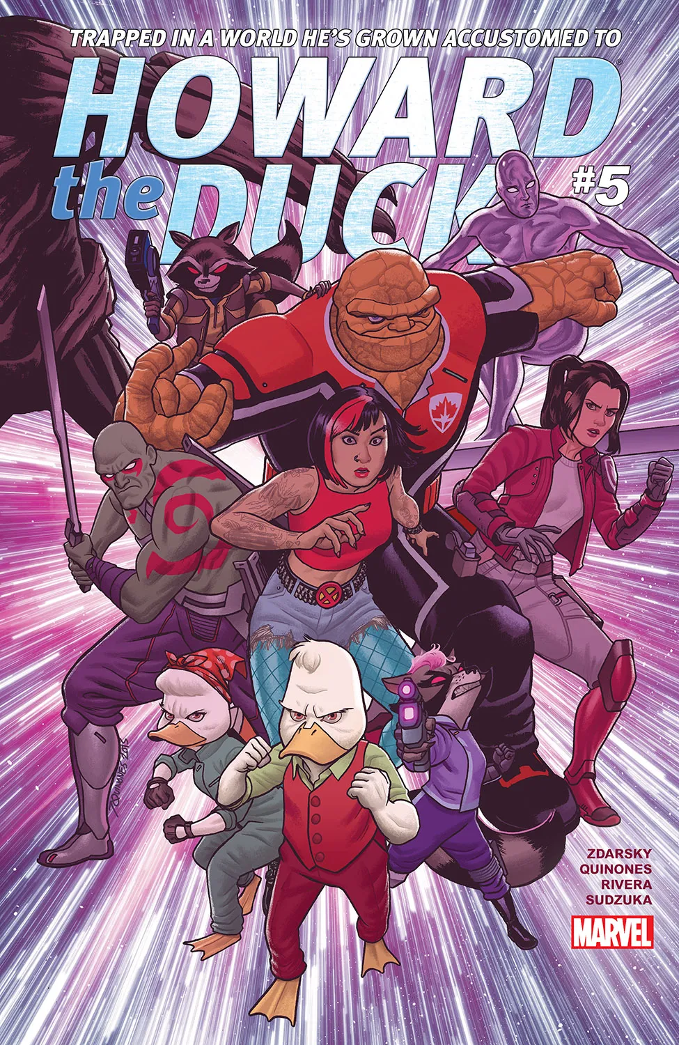 Couverture de Howard the Duck (2015) #5