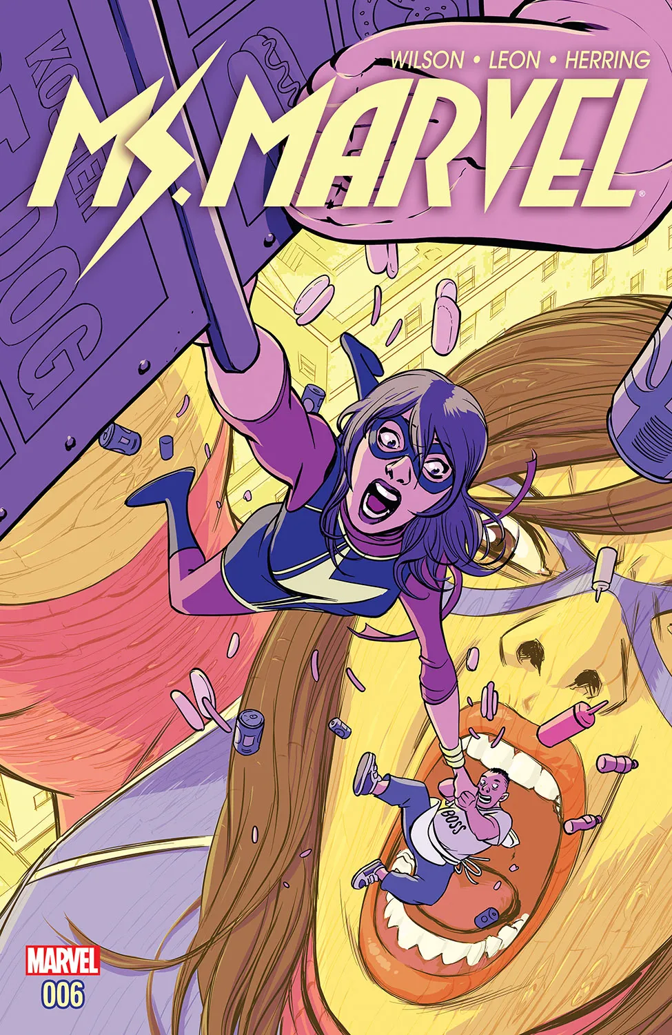 Couverture de Ms. Marvel (2015) #6