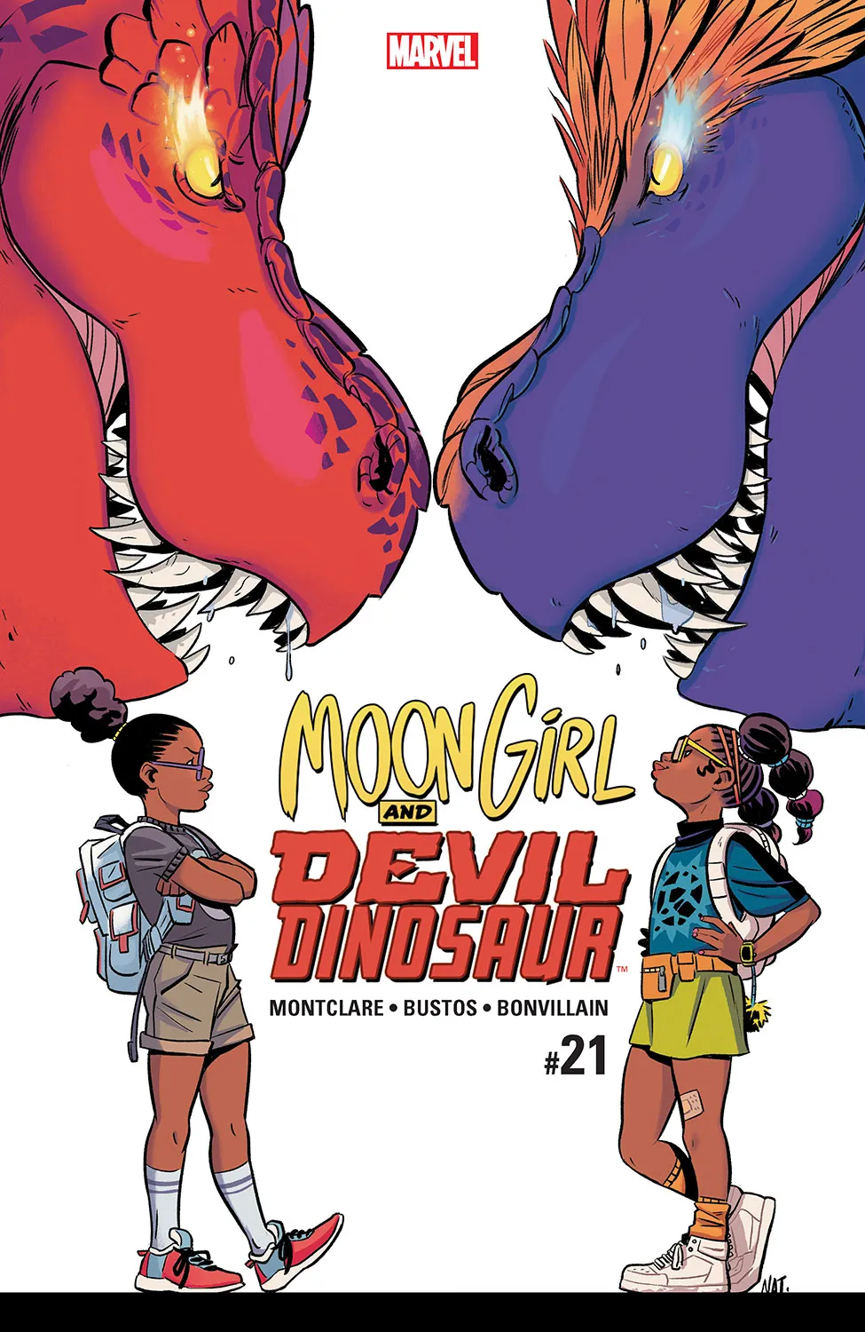Couverture de Moon Girl and Devil Dinosaur (2015) #21