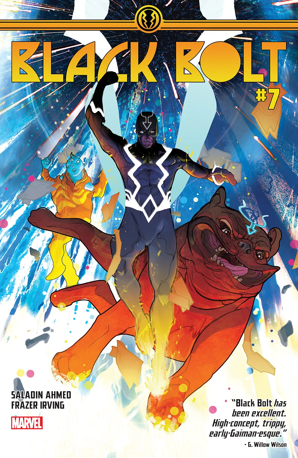 Couverture de Black Bolt (2017) #7