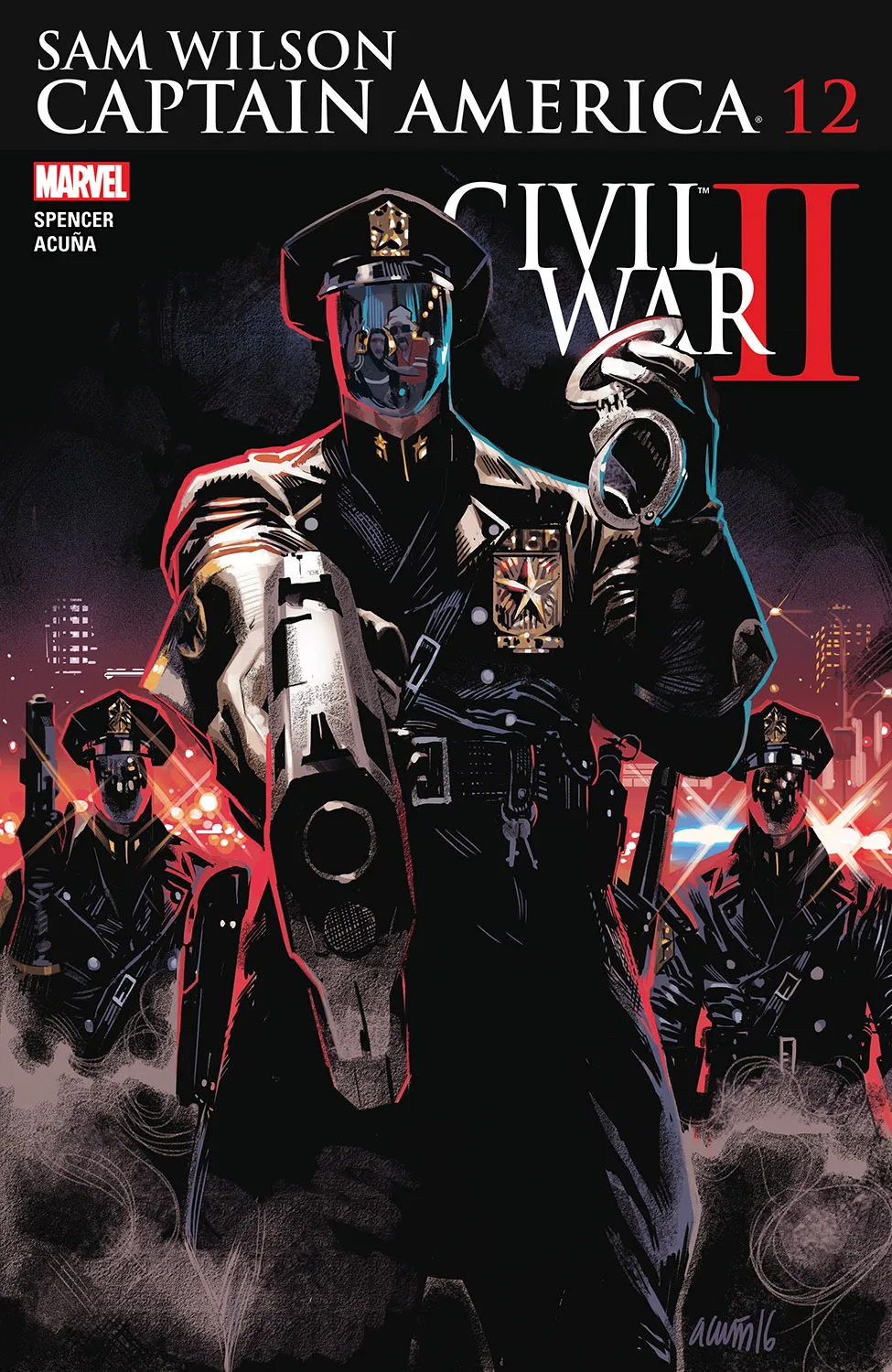 Couverture de Captain America: Sam Wilson (2015) #12