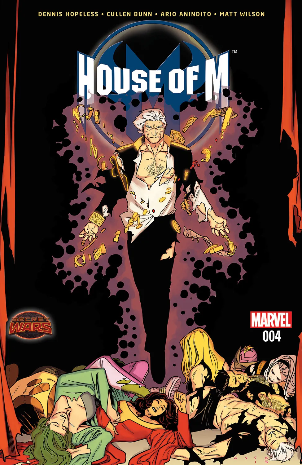 Couverture de House of M (2015) #4