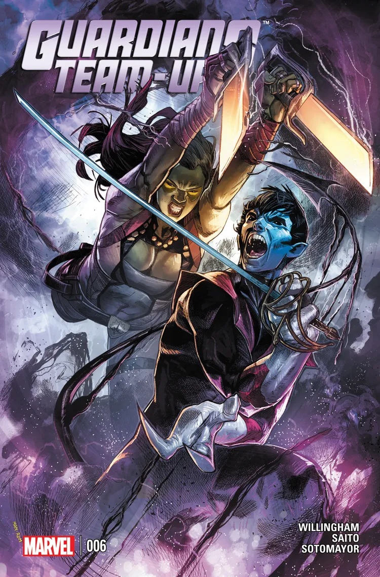 Couverture de Guardians Team-Up (2015) #6