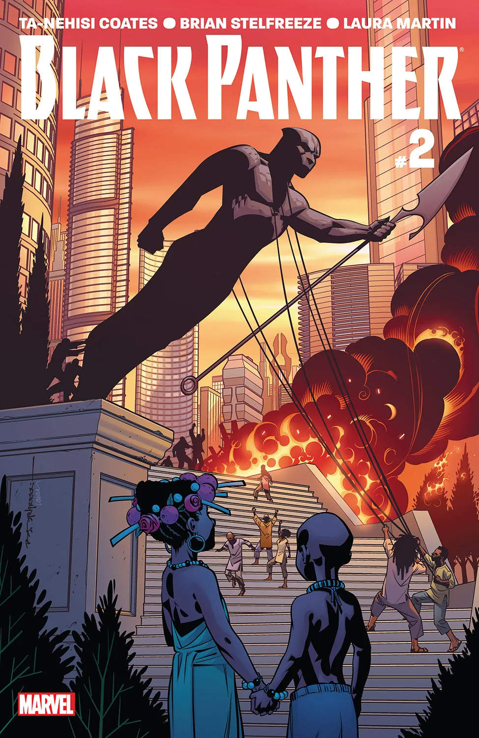 Couverture de Black Panther (2016) #2