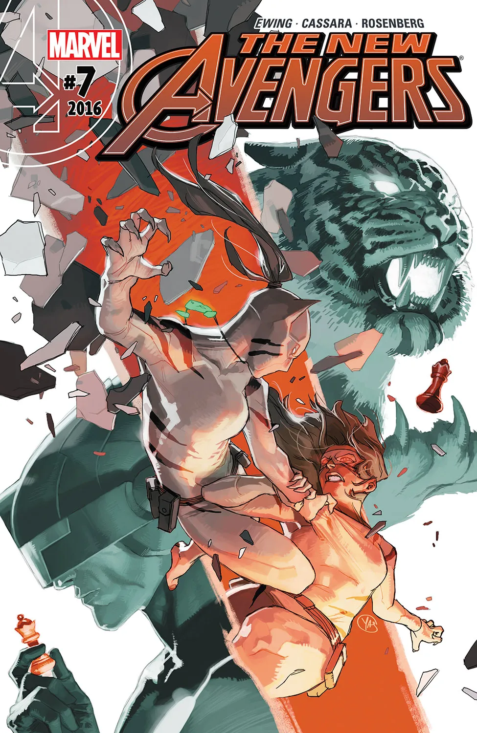 Couverture de New Avengers (2015) #7
