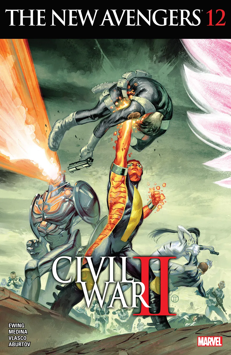 Couverture de New Avengers (2015) #12