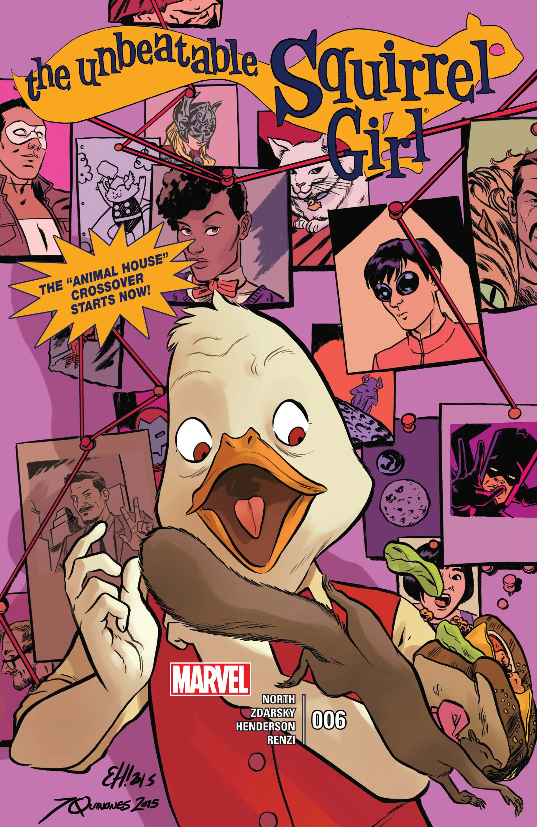 Couverture de The Unbeatable Squirrel Girl (2015) #6