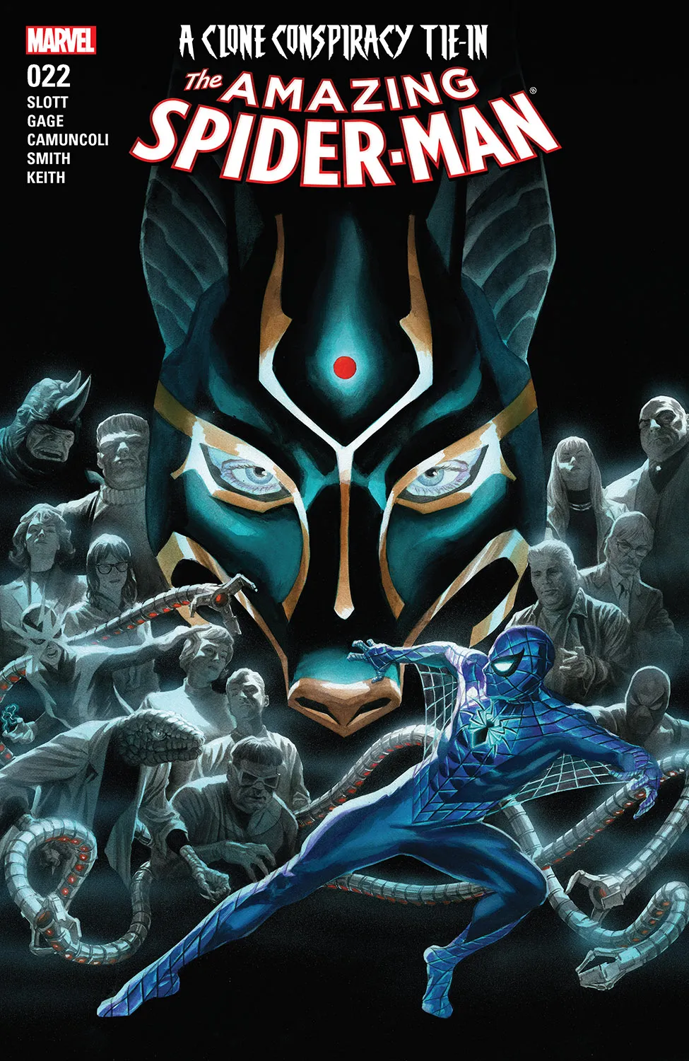 Couverture de The Amazing Spider-Man (2015) #22