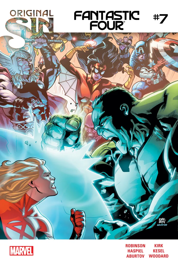 Couverture de Fantastic Four (2014) #7