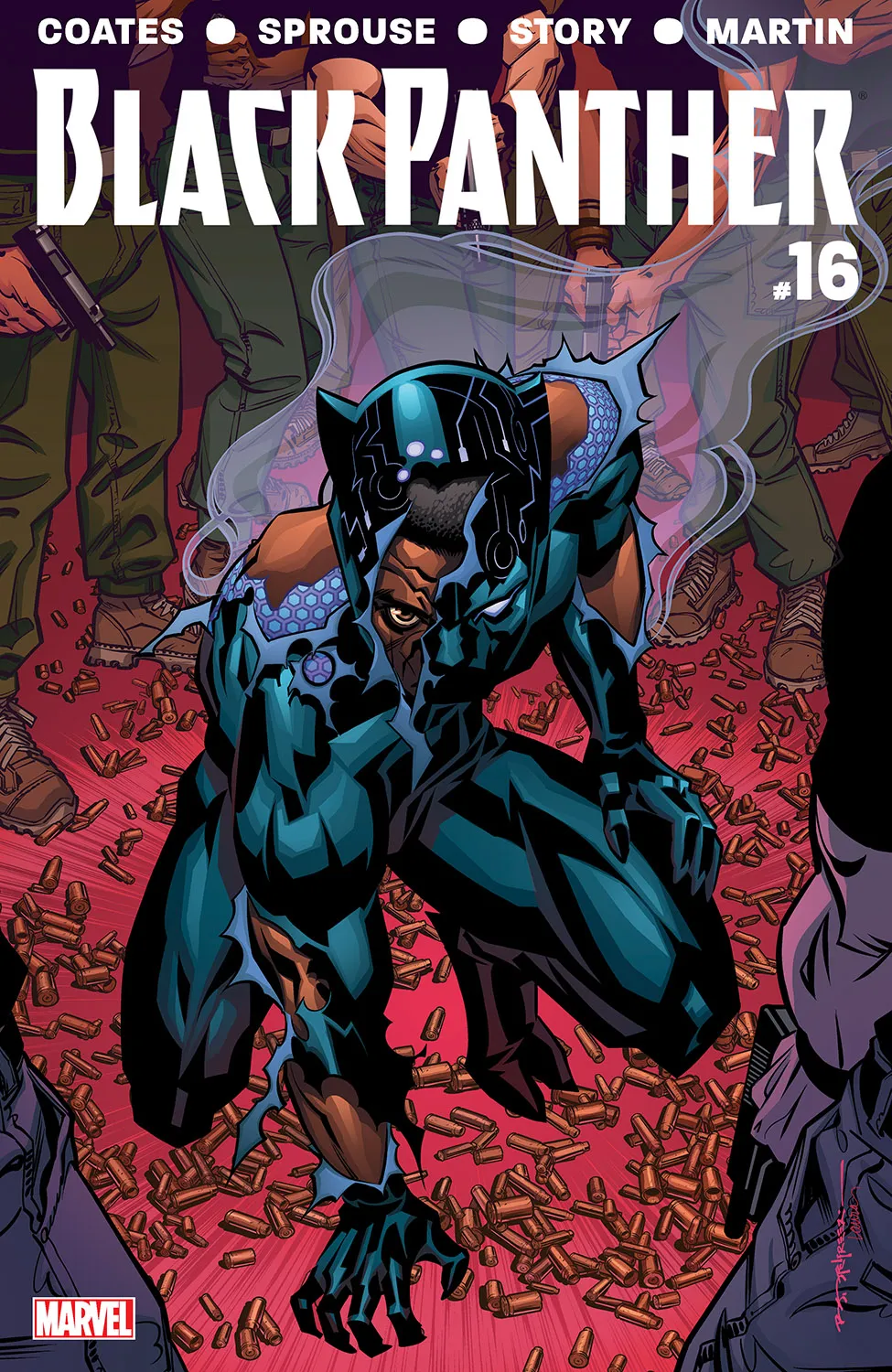 Couverture de Black Panther (2016) #16