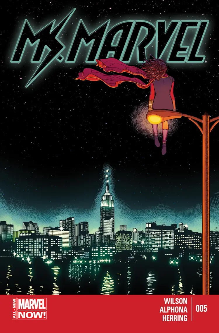 Couverture de Ms. Marvel (2014) #5