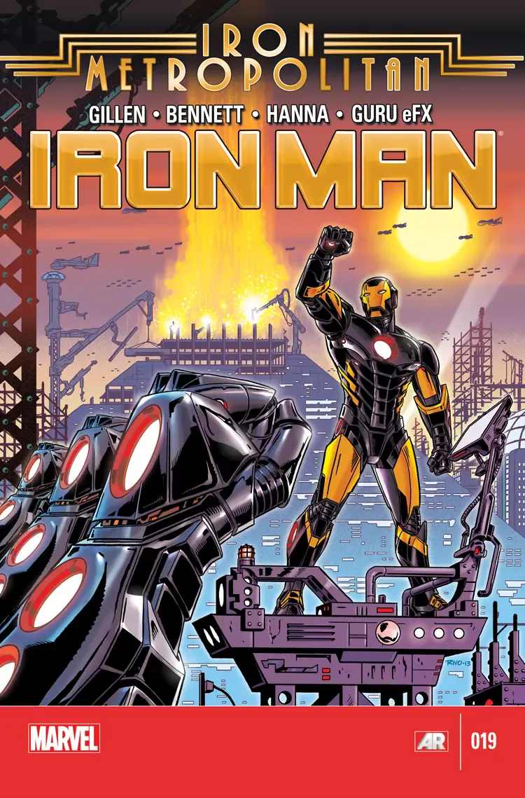 Couverture de Iron Man (2012) #19