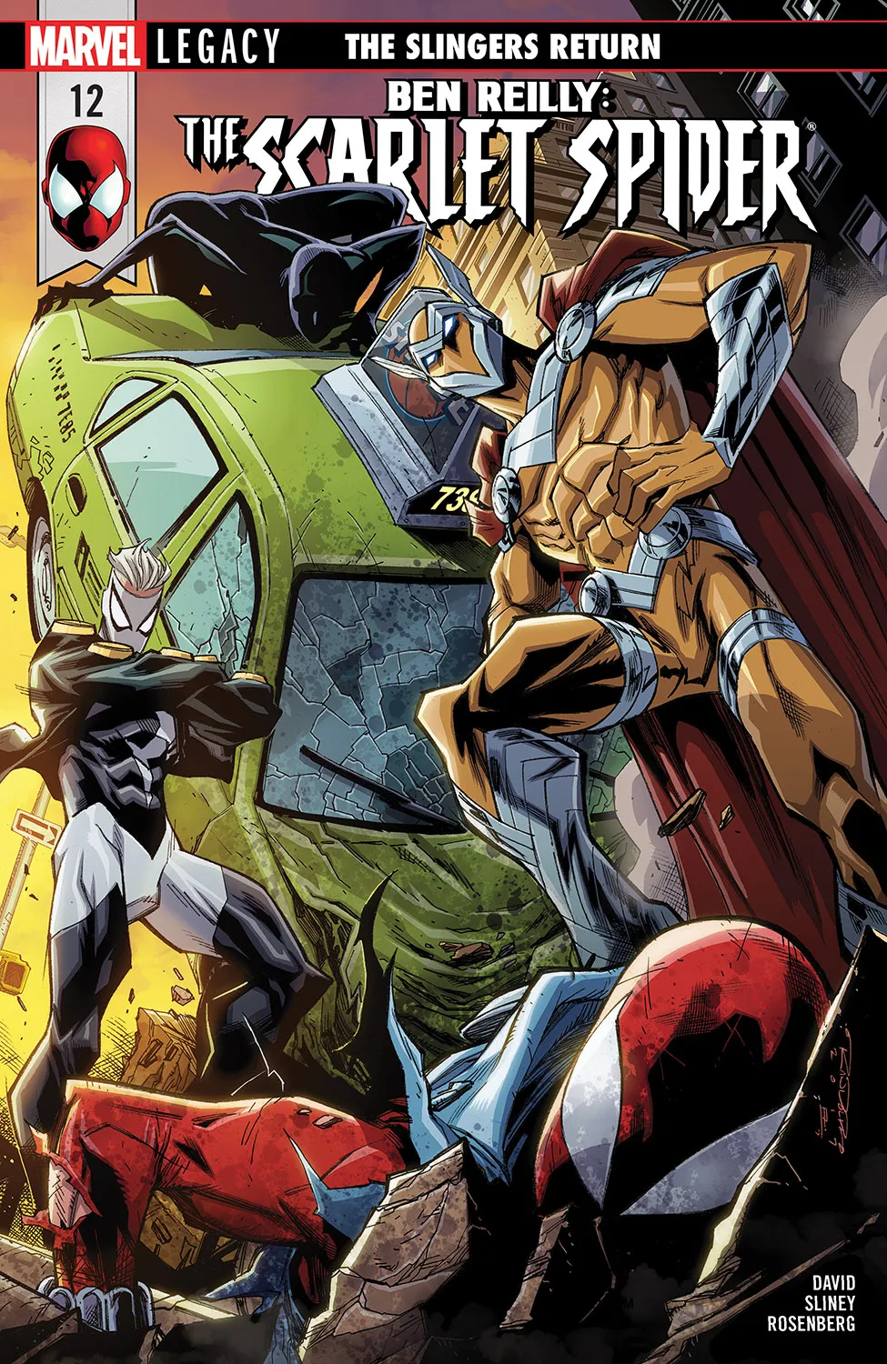 Couverture de Ben Reilly: Scarlet Spider (2017) #12
