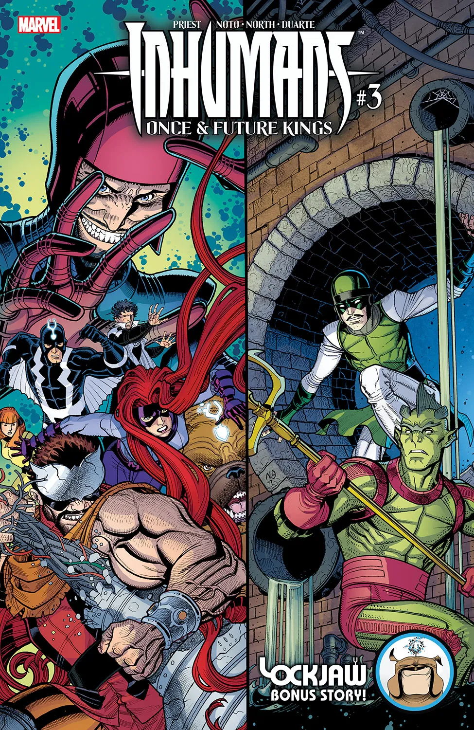 Couverture de Inhumans: Once and Future Kings (2017) #3