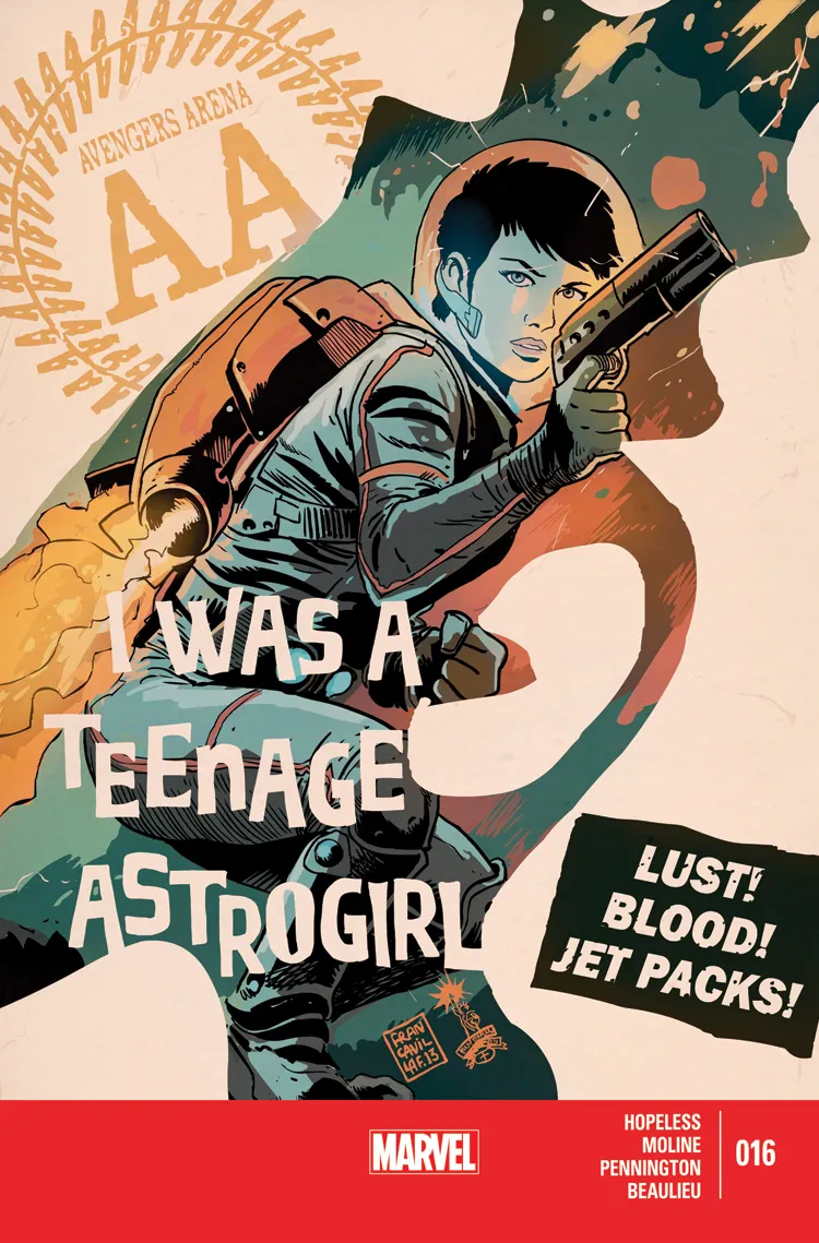 Couverture de Avengers Arena (2012) #16