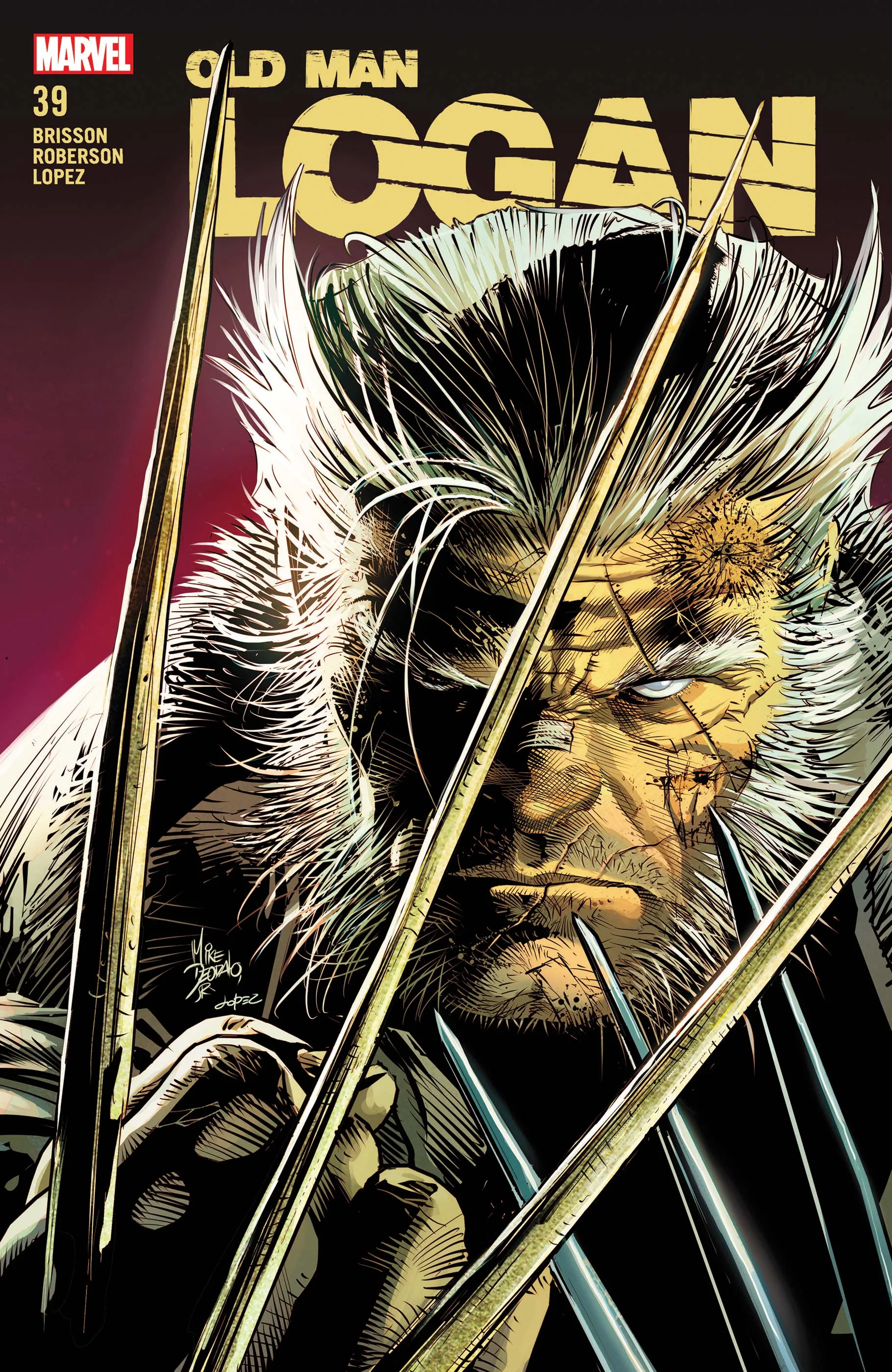 Couverture de Old Man Logan (2016) #39