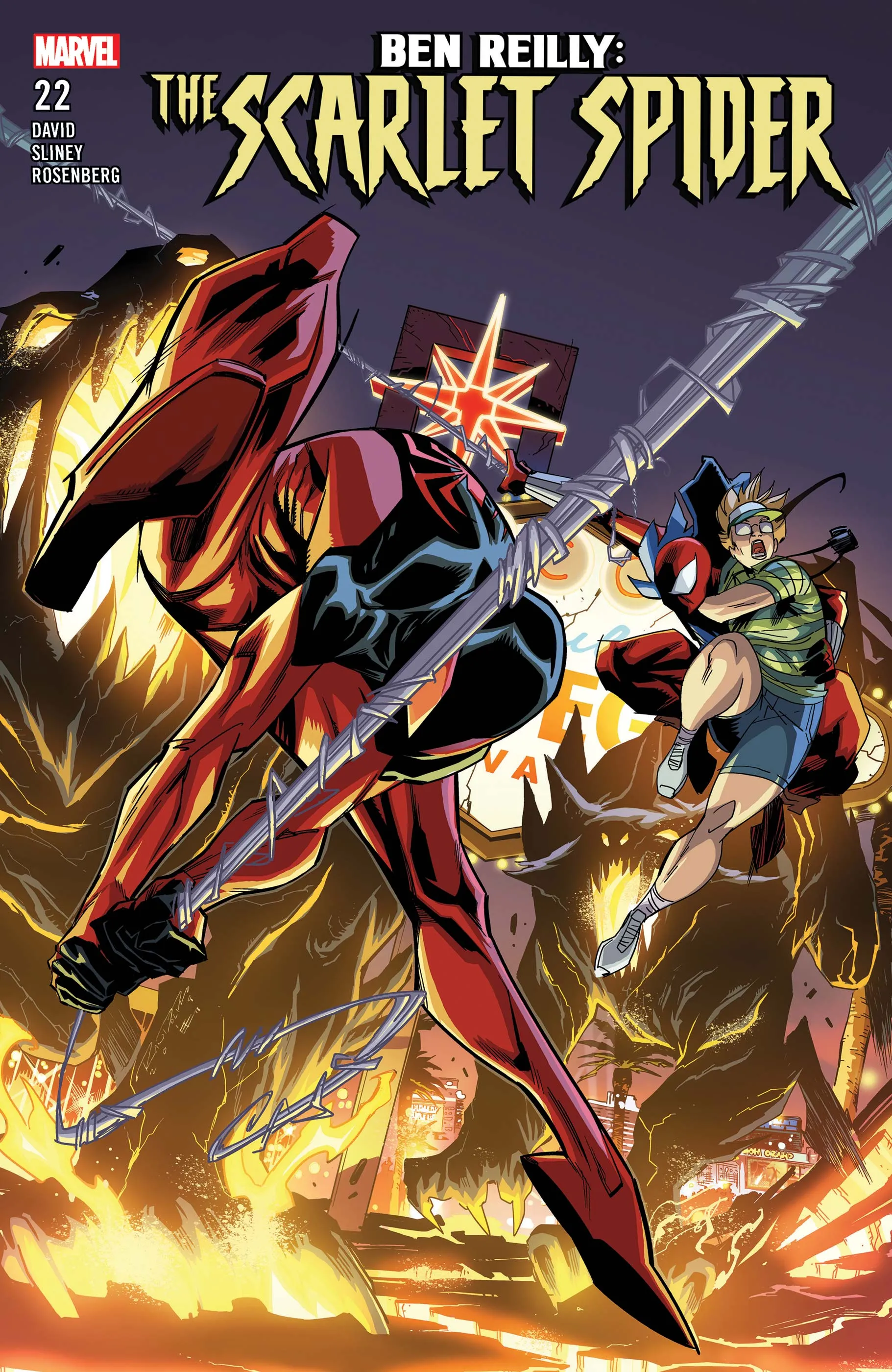 Couverture de Ben Reilly: Scarlet Spider (2017) #22