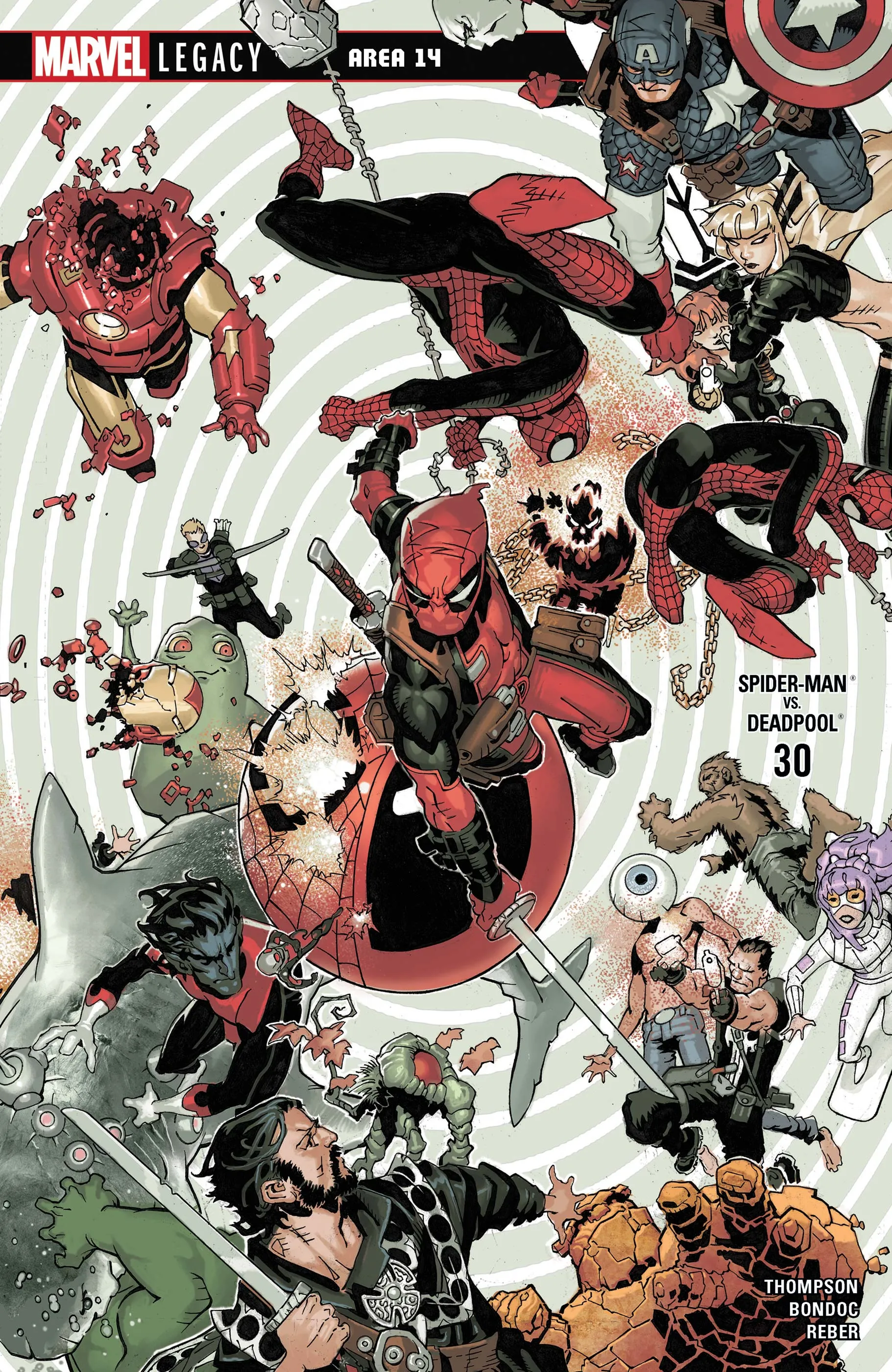 Couverture de Spider-Man/Deadpool (2016) #30