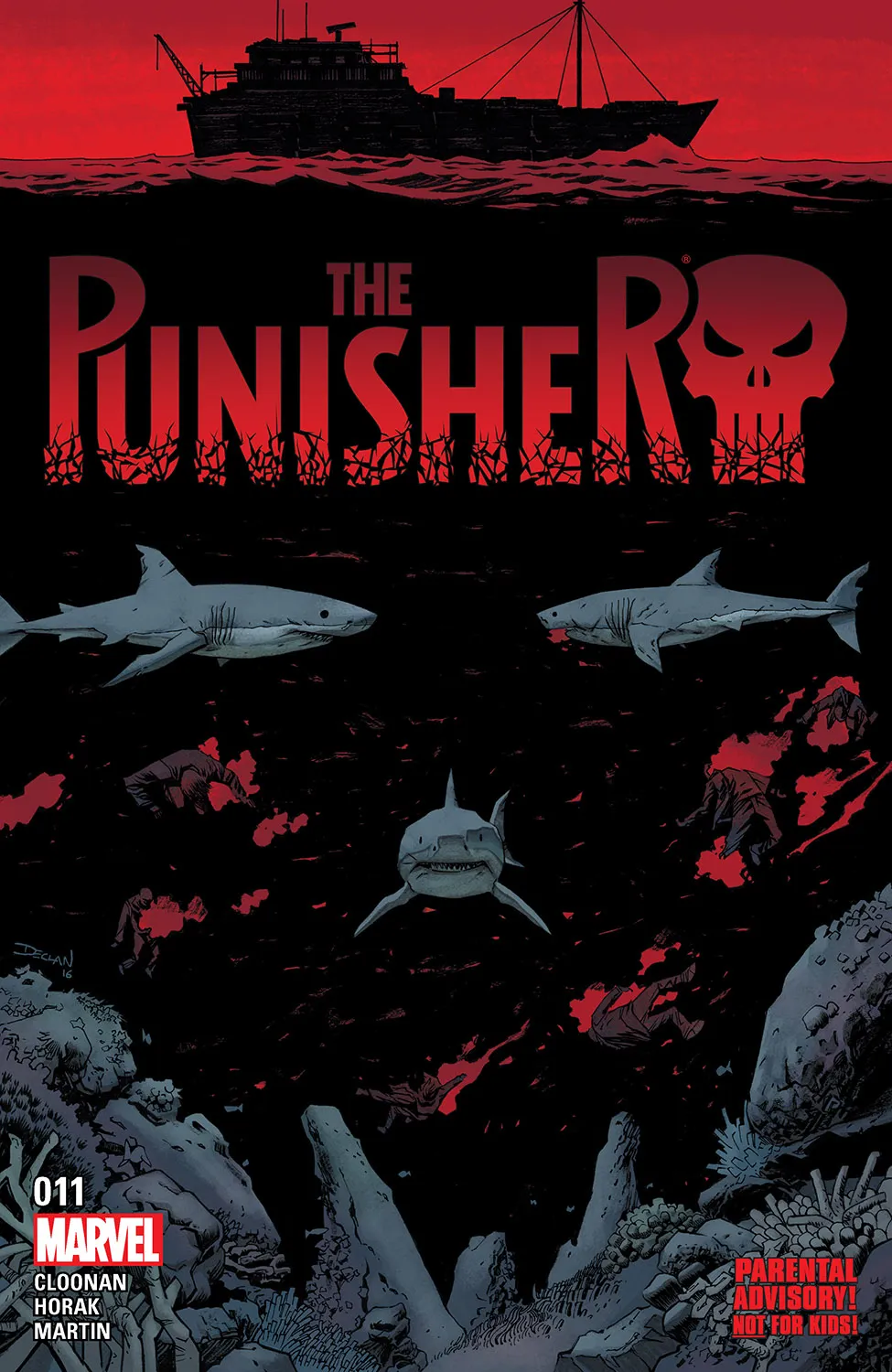 Couverture de The Punisher (2016) #11
