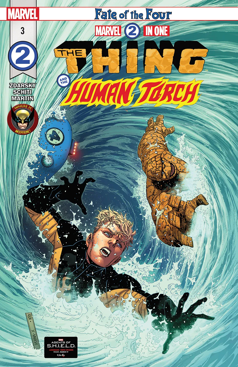 Couverture de Marvel 2-in-One (2017) #3