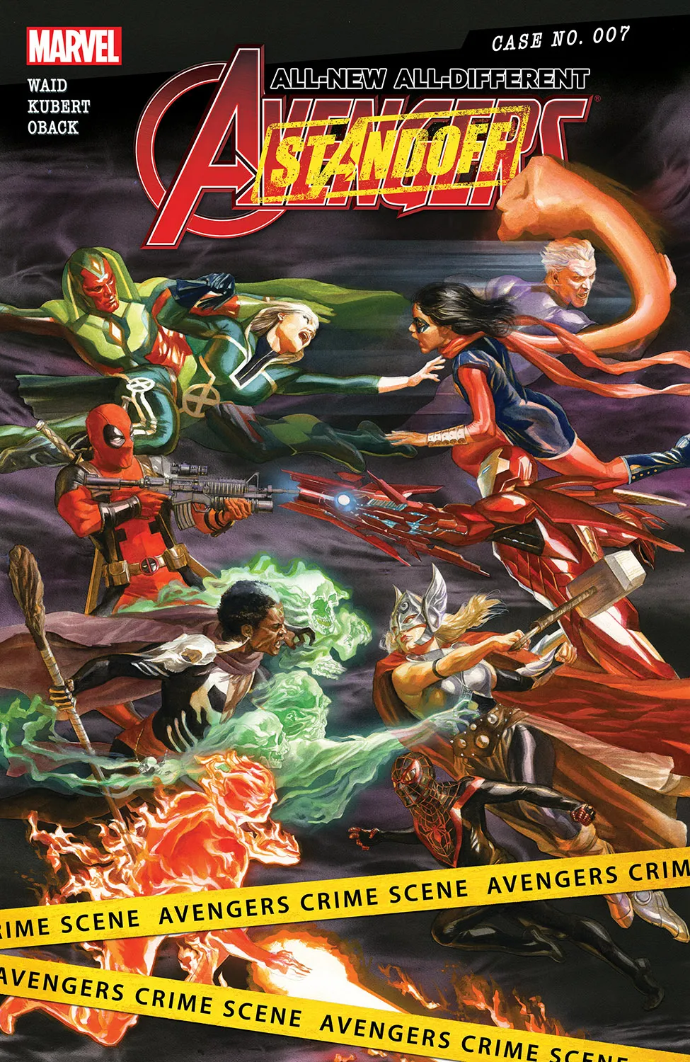 Couverture de All-New, All-Different Avengers (2015) #7