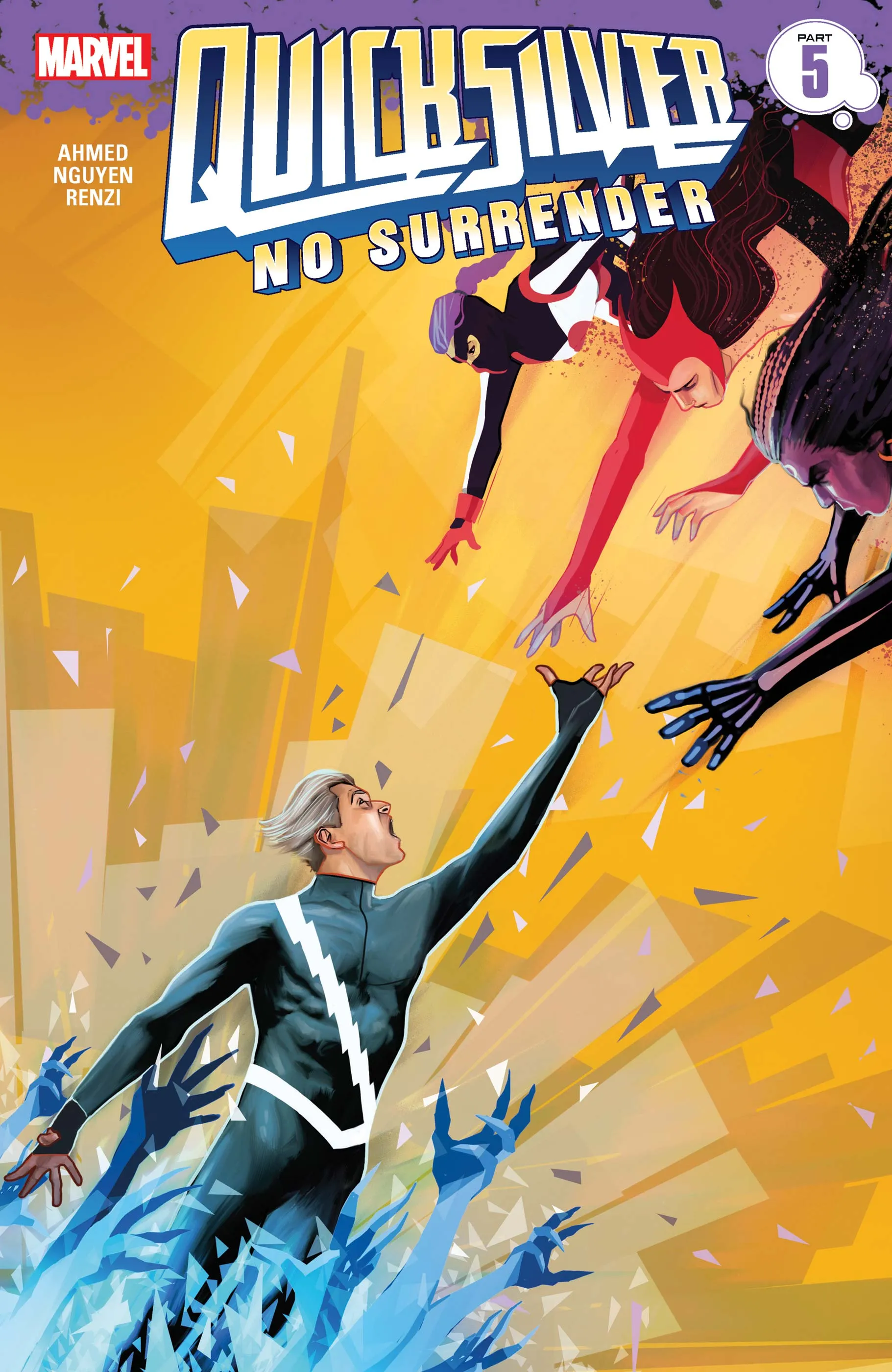 Couverture de Quicksilver: No Surrender (2018) #5