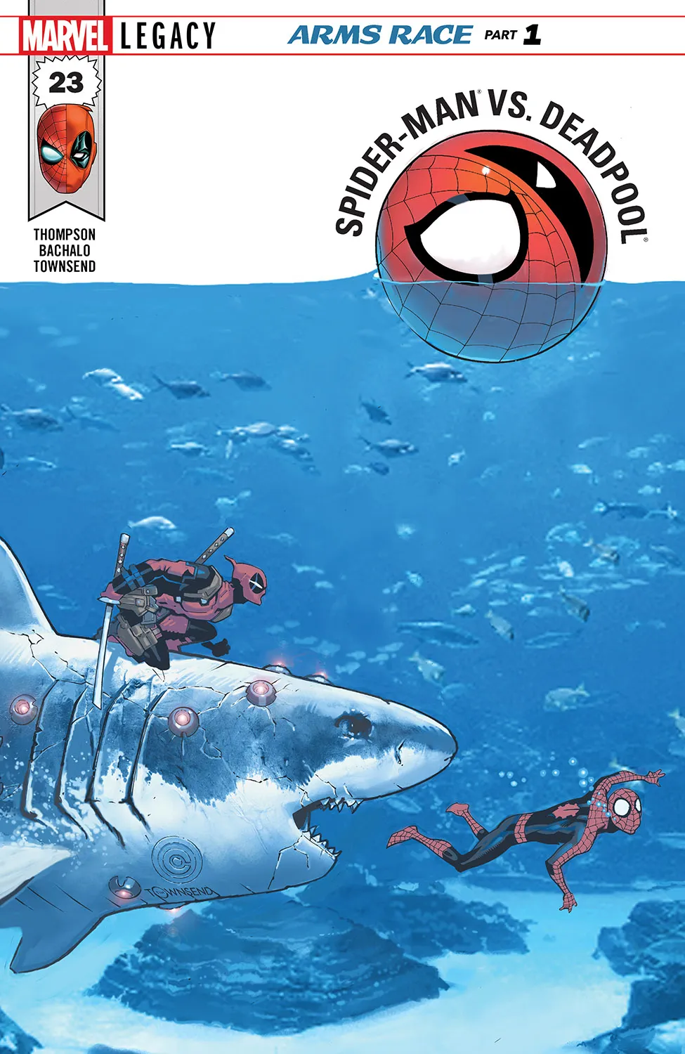 Couverture de Spider-Man/Deadpool (2016) #23